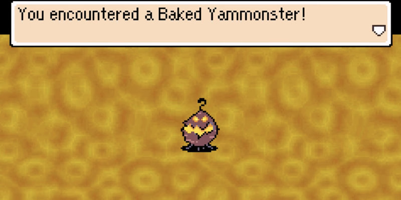 Baked yammonster
